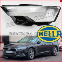 Стекло фары Audi A6 C8 2018-2021 левое HELLA