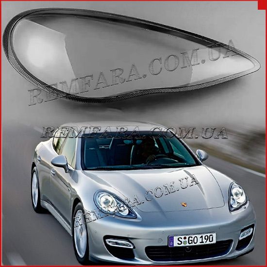 стекла фары Porsche Panamera I 2009-2013 Дорестайл