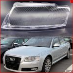 Скло фари Audi A8 2005-2010