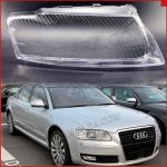 Стекло фары Audi A8 2005-2010рестайлінг