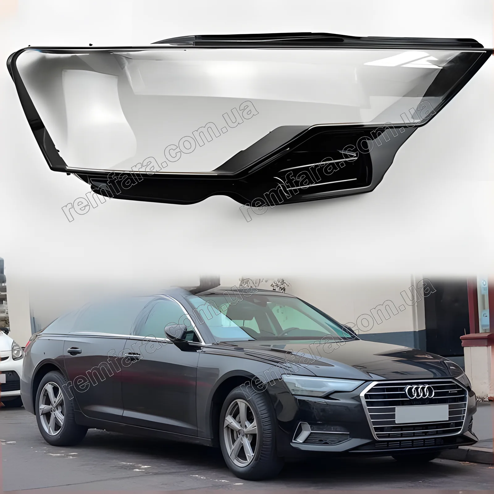 Стекло фары Audi A6 C8 (2018–2024)