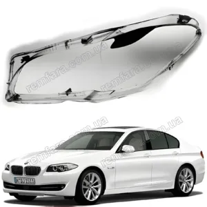 Скло фари BMW 5 Series F10, F11, F18 (2009–2017) HELLA