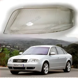 Скло фари Audi A6 (C5) (2001–2005) рестайл