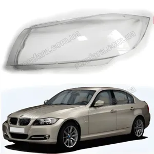 Скло фари BMW 3 E90-E91 (2004–2012) Галоген