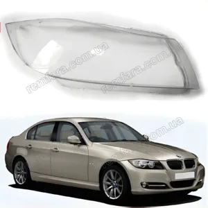 Стекло фары BMW 3 E90-E91 (2004–2012) Галоген