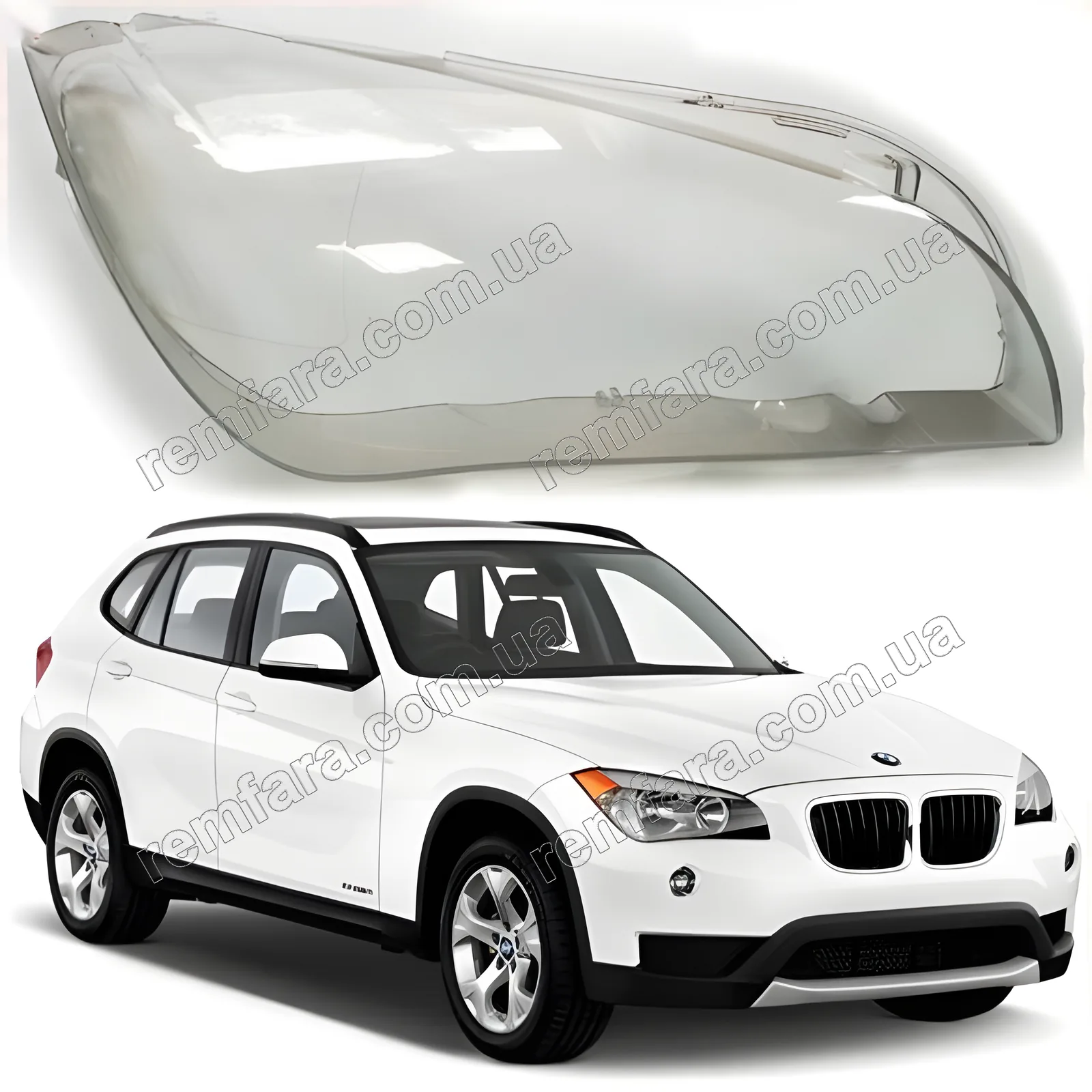 Стекло фары BMW X1 E84 (2009–2015)