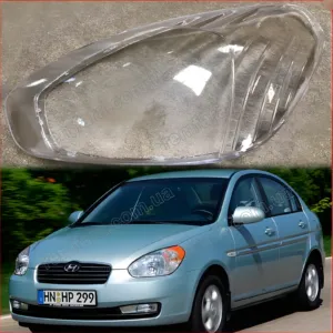 Скло фари Hyundai Accent 3 MC (2006–2011)