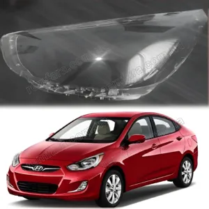 Скло фари Hyundai Solaris 1 (RBr) (2010–2014) Дорестайл