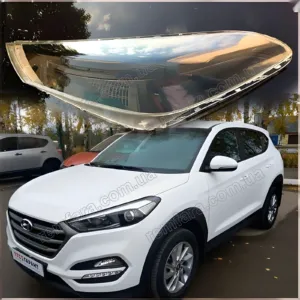Скло фари Hyundai Tucson 3 TL 2015-2019 Дорест