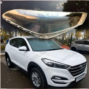 Стекло фары Hyundai Tucson 3 TL 2015-2019 Дорест