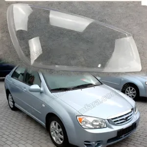 Стекло фары KIA Cerato 1 LD (2004–2006) Дорестайлинг