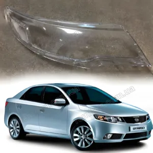 Стекло фары Kia Cerato 2 TD (2009–2013)