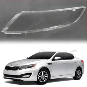 Скло фари KIA Optima 3 TF (2010–2013) Дорестайл