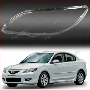 Скло фари Mazda 3 BK (2003–2009) Седан