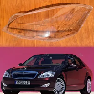 Скло фари Mercedes W221 (2005–2009) Дорестайл