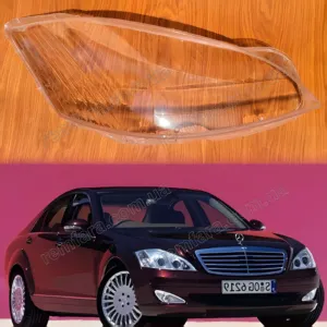 Стекло фары Mercedes W221 (2005–2009) Дорестайл