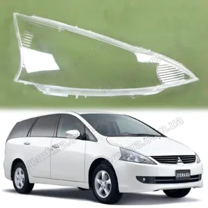 Стекло фары Mitsubishi Grandis (NA0) (2003–2011)