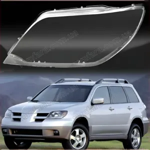 Скло фари Mitsubishi Outlander 1 (2003–2009) Дорестайл