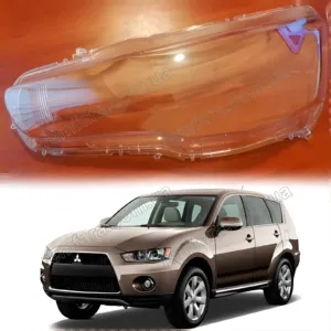 Скло фари Mitsubishi Outlander 2 XL (2009–2012) рестайл