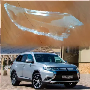 Стекло фары Mitsubishi Outlander 3 (2015–2021) 2-ой рестайл