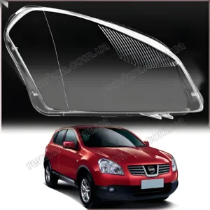 Стекло фары Nissan Qashqai 1 (2006–2010) Дорестайл