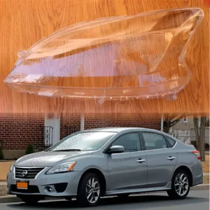 Скло фари Nissan Sentra B17 (2012–2016) дорестайл