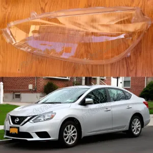 Скло фари Nissan Sentra B17 (2016–2019) Рестайл