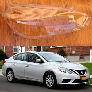 Стекло фары Nissan Sentra B17 (2016–2019) Рестайл