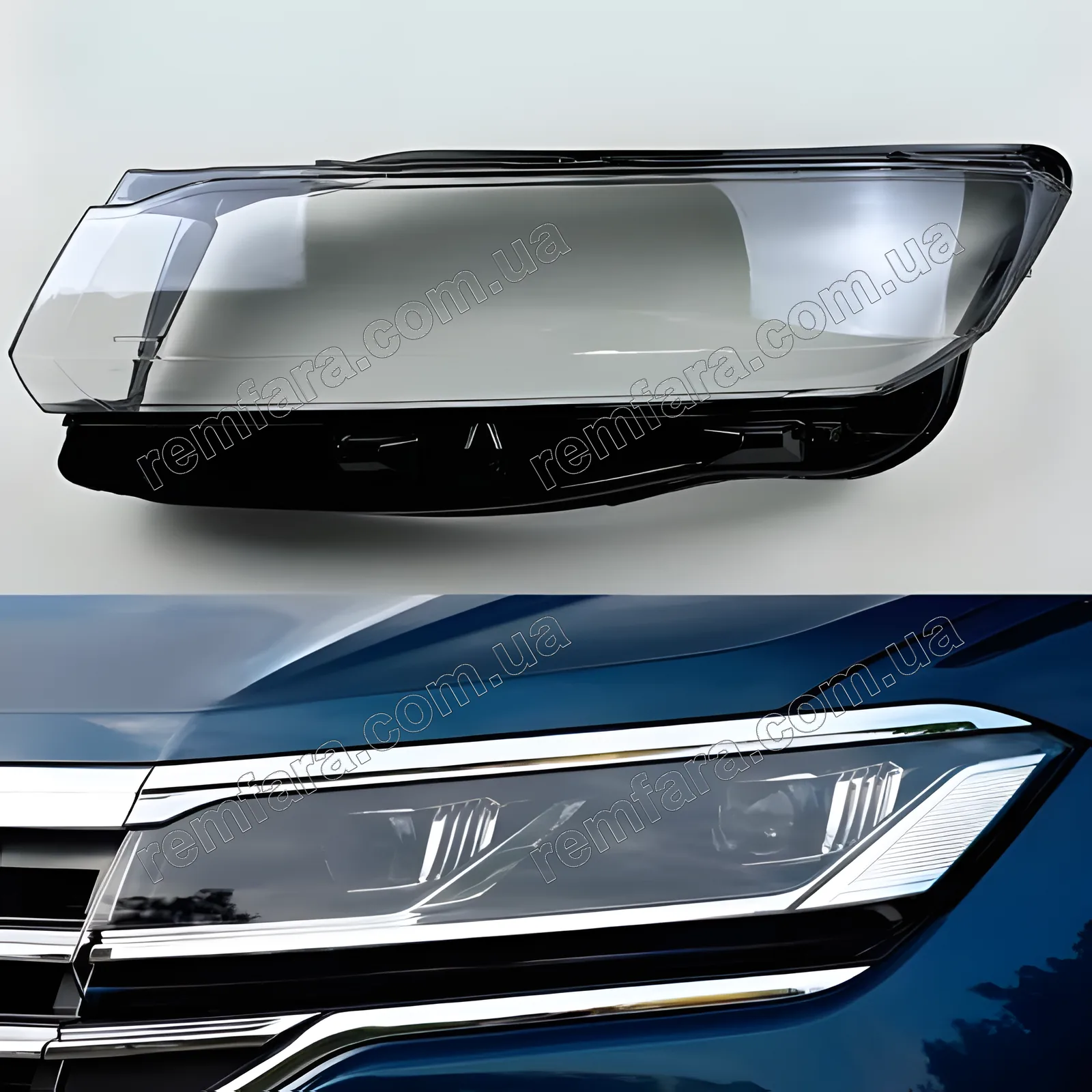 Скло фари Volkswagen Touareg (2018–2024)