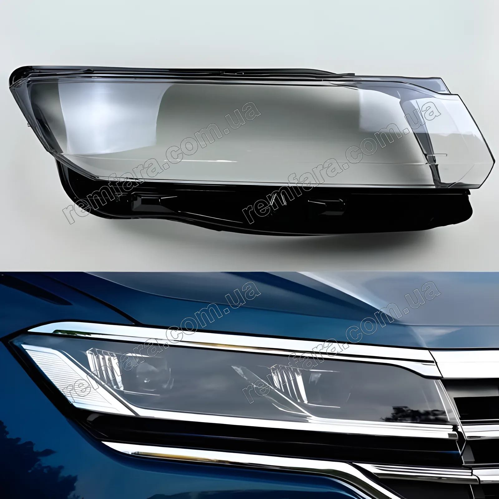 Стекло фары Volkswagen Touareg (2018–2024)