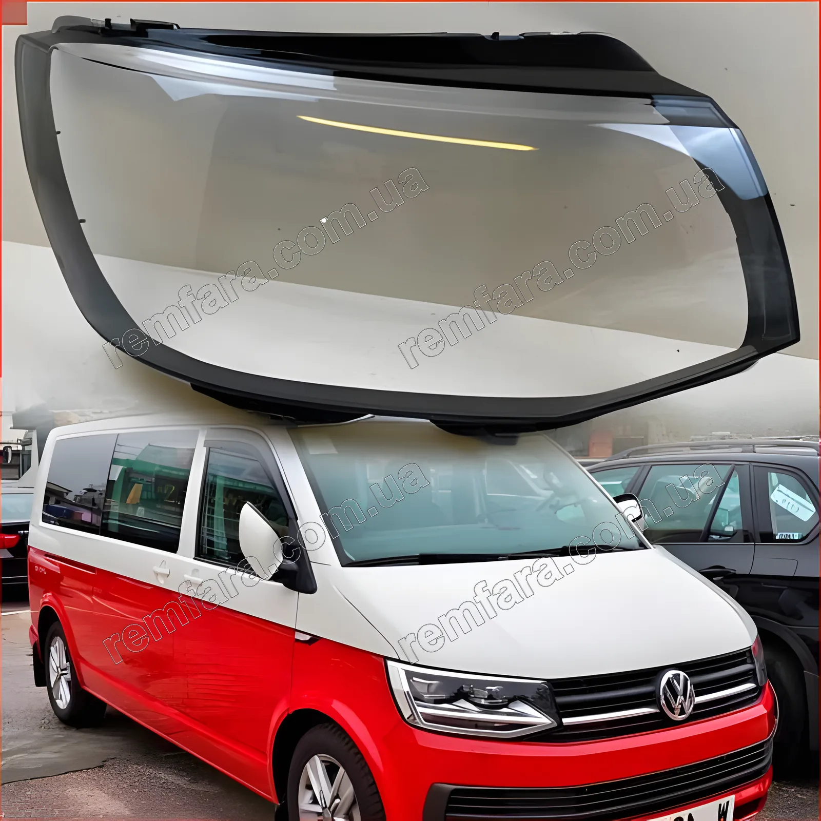 Стекло фары Volkswagen Multivan (2015–2019)