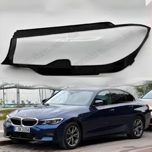 Скло фари BMW 3 G20, G21 (2018–2021) VII поколение дорестайл