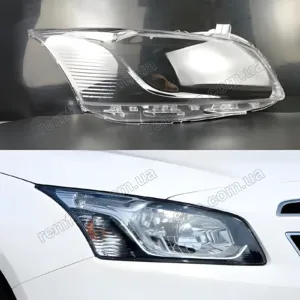 Стекло фары Chevrolet Cruze J300 (2015–2016) рестайл