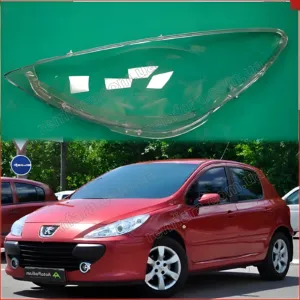 Скло фари Peugeot 307 I (2005–2008) рестайл