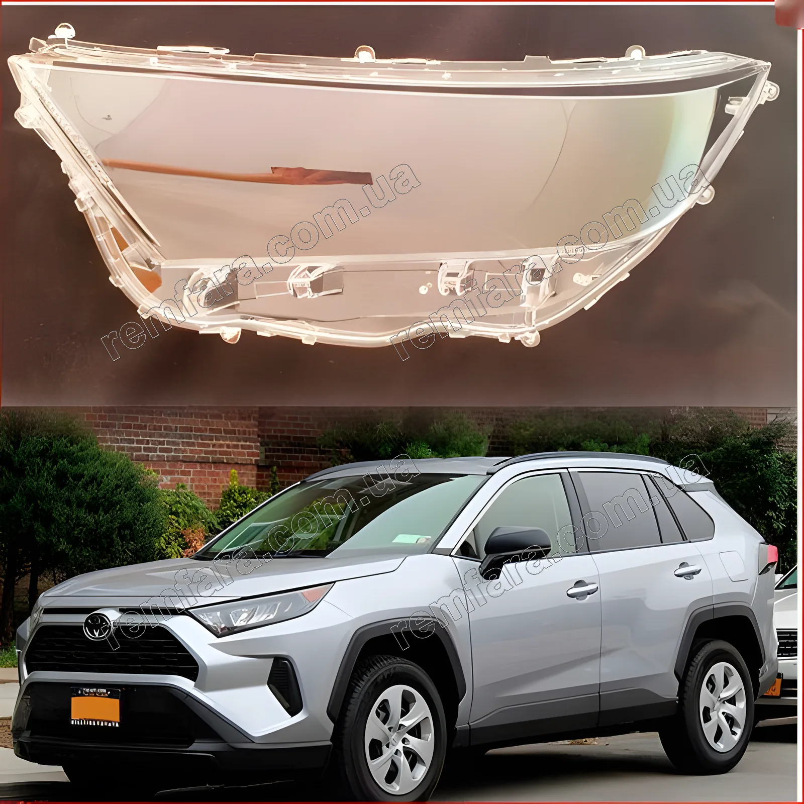 Скло фари Toyota RAV4 XA50 (2018–2026)
