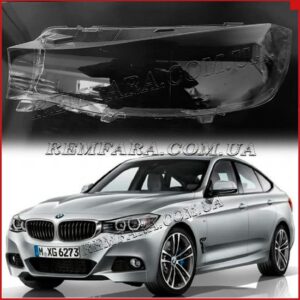 Стекло фары BMW 3 Series F34 2016-2020 LED левое