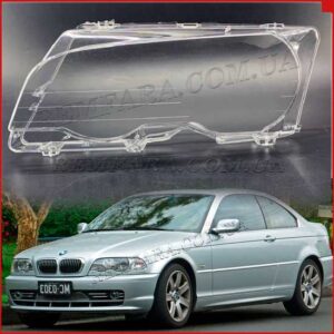 Скло фари BMW E46 Coupe 2 двери 1998-2004