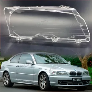 Стекло фары BMW E46 Coupe 2 двери 1998-2004