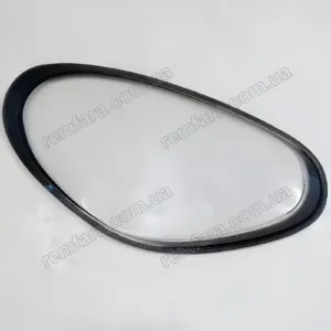 Стекло фары Porsche Cayman 987 Black (2009–2012) рестайл