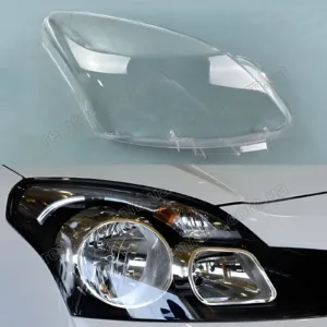 Стекло фары Renault Samsung QM5 H45 (2008–2011) Дорестайл