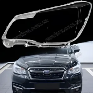 Скло фари Subaru Forester SJ Halogen (2016–2018) IV рестайл