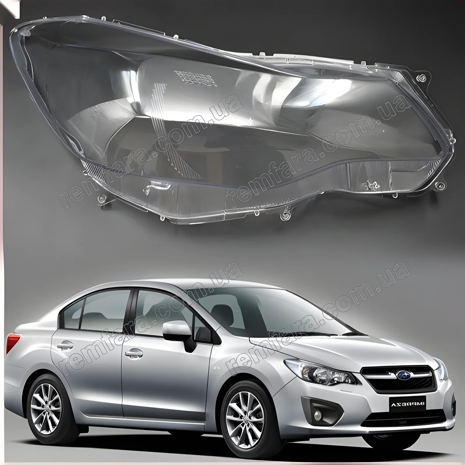 Стекло фары Subaru Impreza (GJ, GP) (2011–2017)