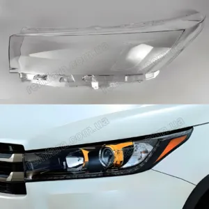 Скло фари Toyota Highlander XU50 (2016–2020) рестайл