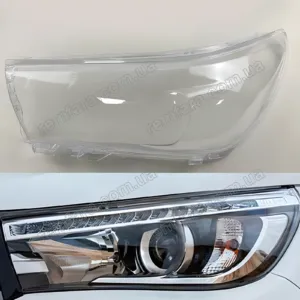 Скло фари Toyota Hilux (2015–2020) Xenon LED рестайл