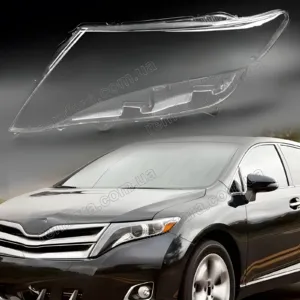 Скло фари Toyota Venza AV10 (2008–2017) Halogen дорестайл рестайл