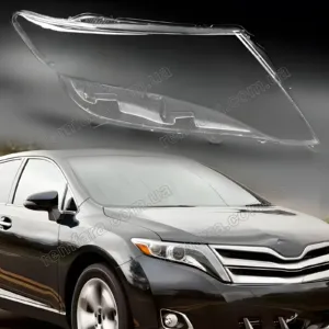 Стекло фары Toyota Venza AV10 (2008–2017) Halogen дорестайл рестайл