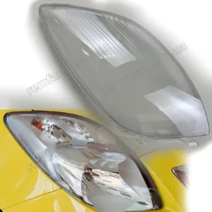 Стекло фары Toyota Yaris XP9 (2006–2009) Hatchback рестайл