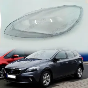 Скло фари Volvo V40 (2012–2016) Дорестайл