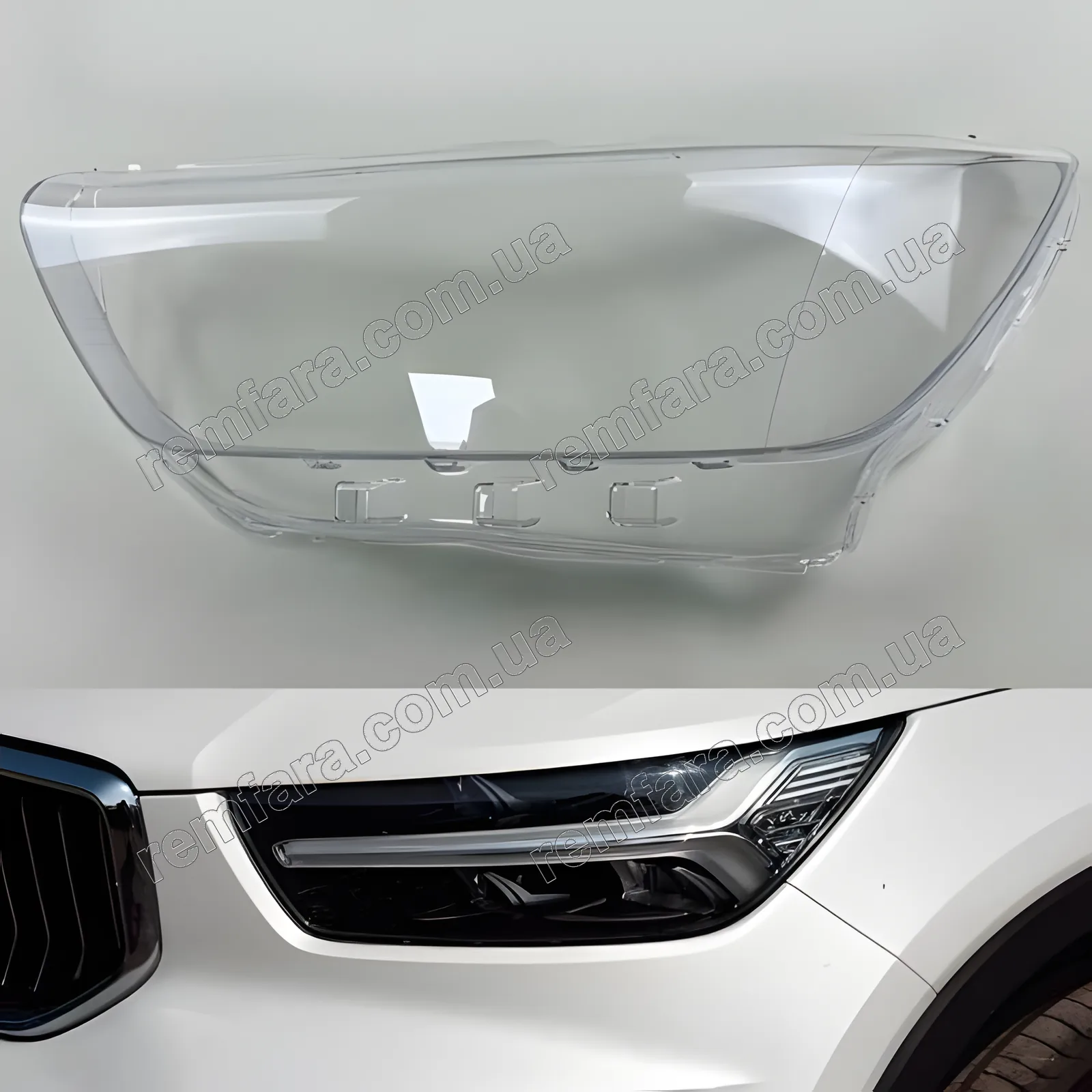 Скло фари Volvo XC40 (2017–2022)