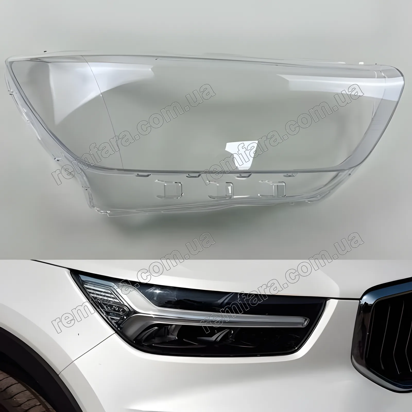 Стекло фары Volvo XC40 (2017–2022)